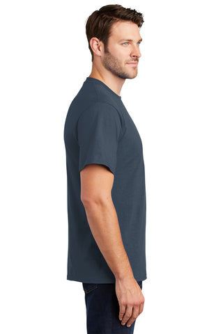 Port & Company Tall Essential Tee (Steel Blue)