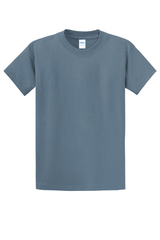 Port & Company Tall Essential Tee (Stonewashed Blue)