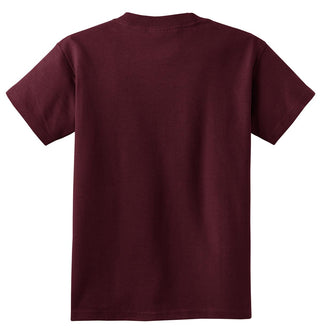 Port & Company Youth Essential Tee (Athletic Maroon)