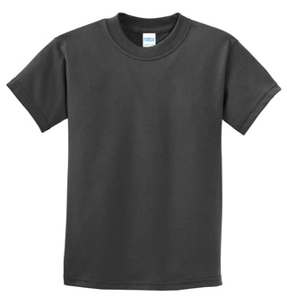 Port & Company Youth Essential Tee (Charcoal)