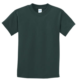 Port & Company Youth Essential Tee (Dark Green)