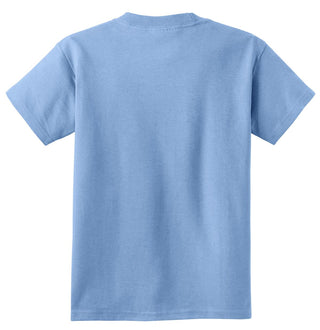 Port & Company Youth Essential Tee (Light Blue)