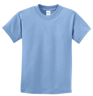 Port & Company Youth Essential Tee (Light Blue)