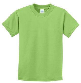 Port & Company Youth Essential Tee (Lime)