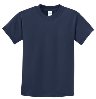 Port & Company Youth Essential Tee (Navy)