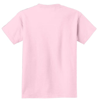 Port & Company Youth Essential Tee (Pale Pink)