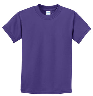 Port & Company Youth Essential Tee (Purple)