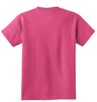 Port & Company Youth Essential Tee (Sangria)