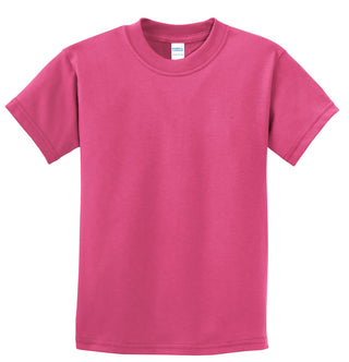 Port & Company Youth Essential Tee (Sangria)