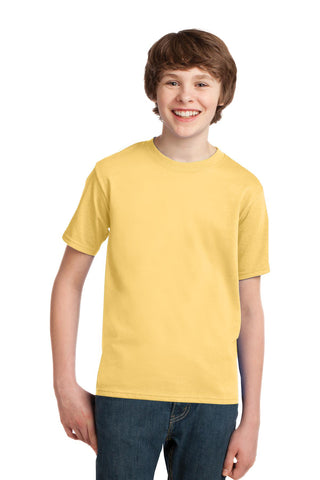 Port & Company Youth Essential Tee (Daffodil Yellow)