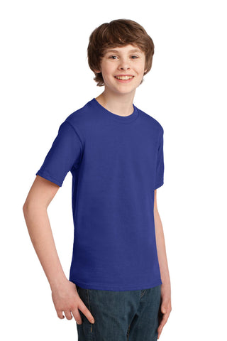 Port & Company Youth Essential Tee (Deep Marine)