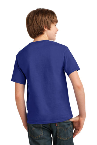 Port & Company Youth Essential Tee (Deep Marine)