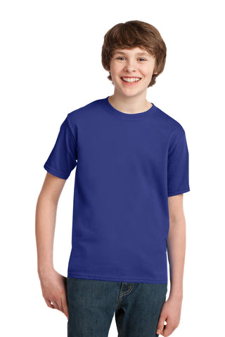 Port & Company Youth Essential Tee (Deep Marine)