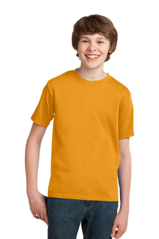 Port & Company Youth Essential Tee (Gold)