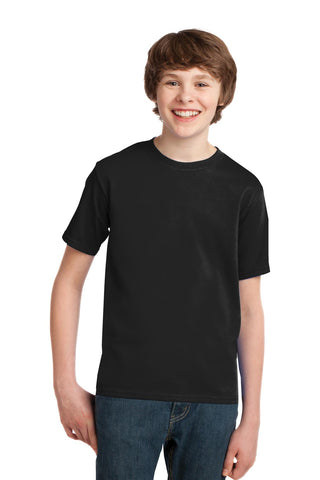 Port & Company Youth Essential Tee (Jet Black)