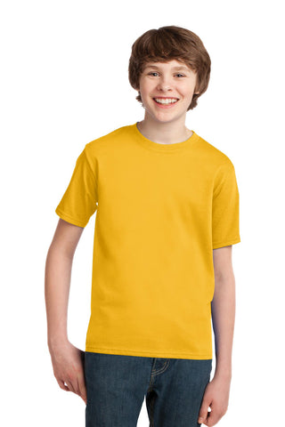 Port & Company Youth Essential Tee (Lemon Yellow)