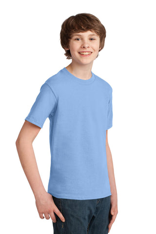 Port & Company Youth Essential Tee (Light Blue)