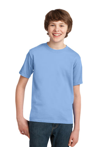 Port & Company Youth Essential Tee (Light Blue)