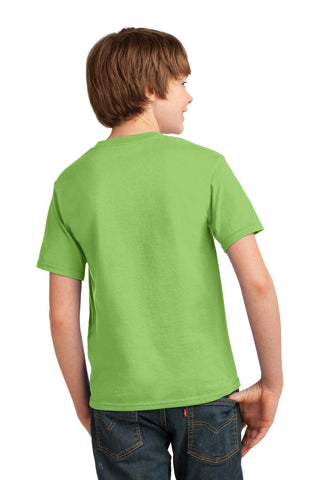 Port & Company Youth Essential Tee (Lime)