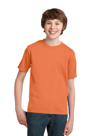 Port & Company Youth Essential Tee (Orange Sherbet)