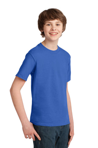 Port & Company Youth Essential Tee (Royal)
