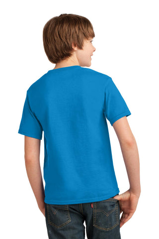 Port & Company Youth Essential Tee (Sapphire)