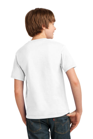 Port & Company Youth Essential Tee (White)