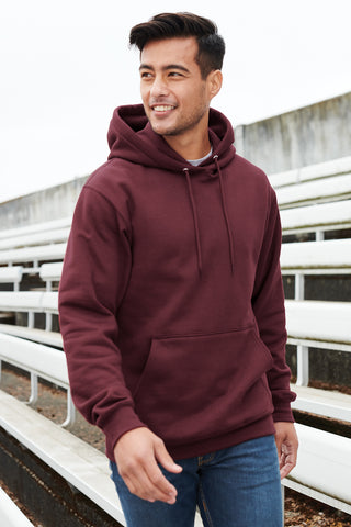 Port & Company Core Fleece Pullover Hooded Sweatshirt (Sangria)