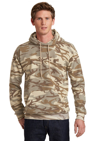 Port & Company Core Fleece Camo Pullover Hooded Sweatshirt (Desert Camo)