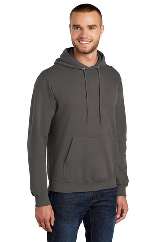 Port & Company Tall Core Fleece Pullover Hooded Sweatshirt (Charcoal)