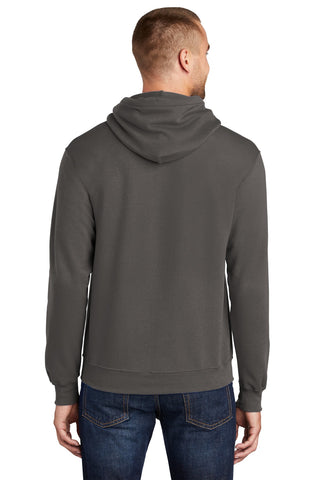 Port & Company Tall Core Fleece Pullover Hooded Sweatshirt (Charcoal)