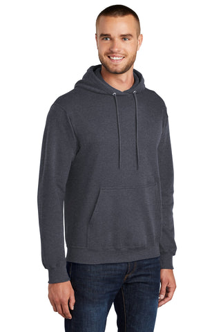 Port & Company Tall Core Fleece Pullover Hooded Sweatshirt (Heather Navy)