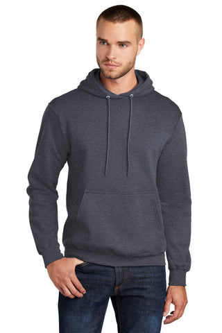 Port & Company Tall Core Fleece Pullover Hooded Sweatshirt (Heather Navy)