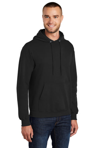 Port & Company Tall Core Fleece Pullover Hooded Sweatshirt (Jet Black)