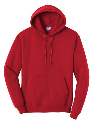 Port & Company Tall Core Fleece Pullover Hooded Sweatshirt (Red)