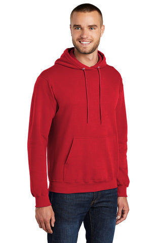 Port & Company Tall Core Fleece Pullover Hooded Sweatshirt (Red)