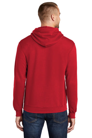 Port & Company Tall Core Fleece Pullover Hooded Sweatshirt (Red)