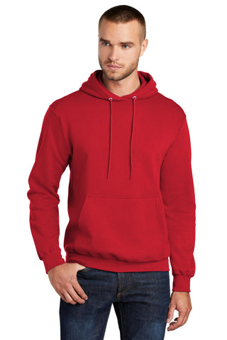 Port & Company Tall Core Fleece Pullover Hooded Sweatshirt (Red)