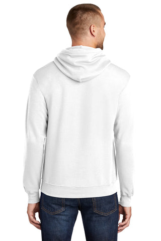 Port & Company Tall Core Fleece Pullover Hooded Sweatshirt (White)