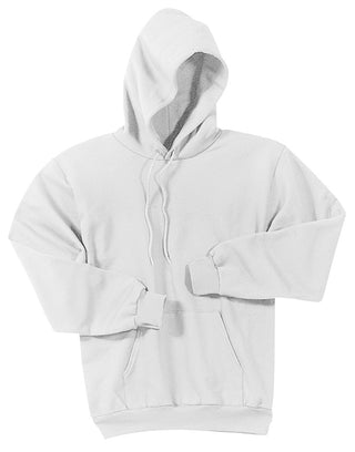 Port & Company Core Fleece Pullover Hooded Sweatshirt (White)