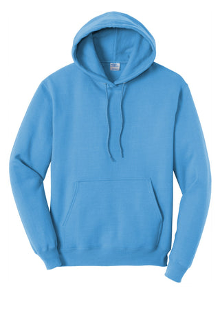 Port & Company Core Fleece Pullover Hooded Sweatshirt (Aquatic Blue)