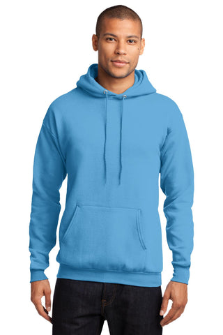 Port & Company Core Fleece Pullover Hooded Sweatshirt (Aquatic Blue)