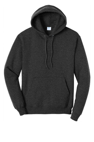Port & Company Core Fleece Pullover Hooded Sweatshirt (Black Heather)