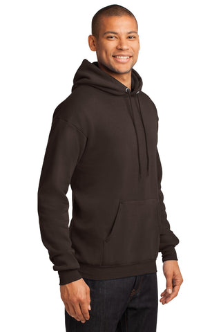 Port & Company Core Fleece Pullover Hooded Sweatshirt (Dark Chocolate Brown)