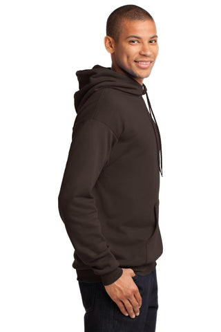 Port & Company Core Fleece Pullover Hooded Sweatshirt (Dark Chocolate Brown)