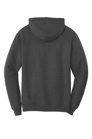 Port & Company Core Fleece Pullover Hooded Sweatshirt (Dark Heather Grey)