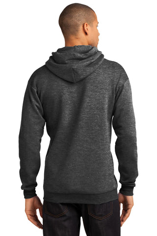 Port & Company Core Fleece Pullover Hooded Sweatshirt (Dark Heather Grey)