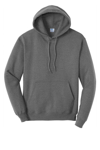 Port & Company Core Fleece Pullover Hooded Sweatshirt (Graphite Heather)