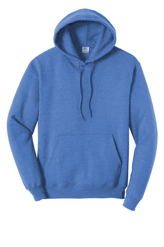 Port & Company Core Fleece Pullover Hooded Sweatshirt (Heather Royal)