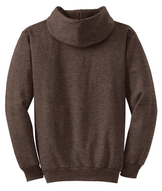 Port & Company Core Fleece Pullover Hooded Sweatshirt (Heather Dark Chocolate Brown)